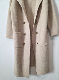 Pink Lily Long Sweater Coat (M)