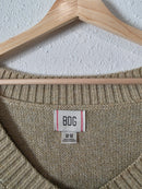 BDG Crop V Neck Sweater (M)