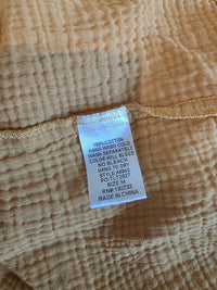 Umgee Mustard Gauze Midi Dress (M)