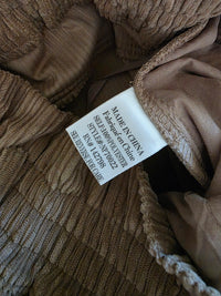 Brown Corduroy Straight Pants (L)