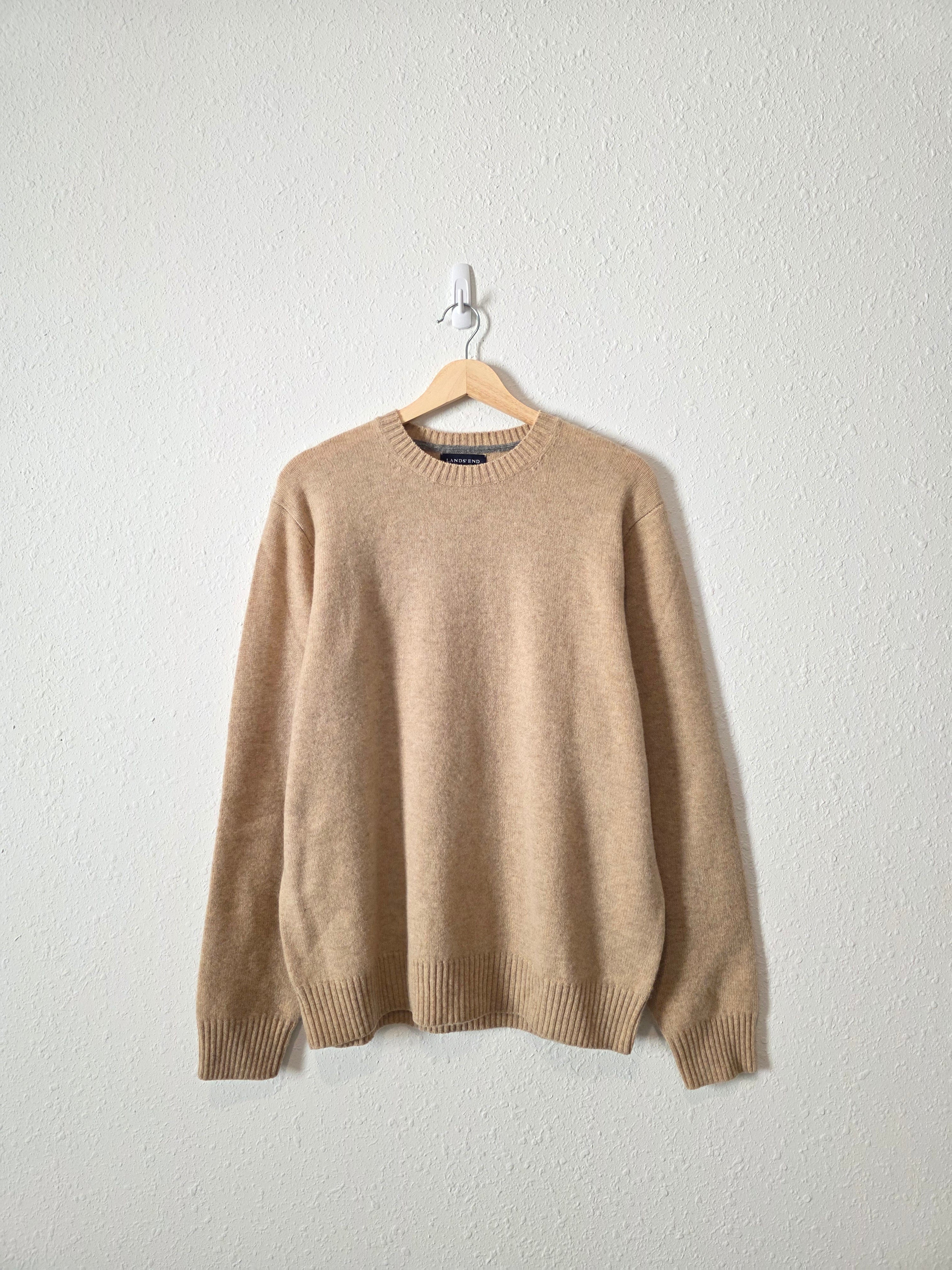 Lands End Lambswool Sweater (M)