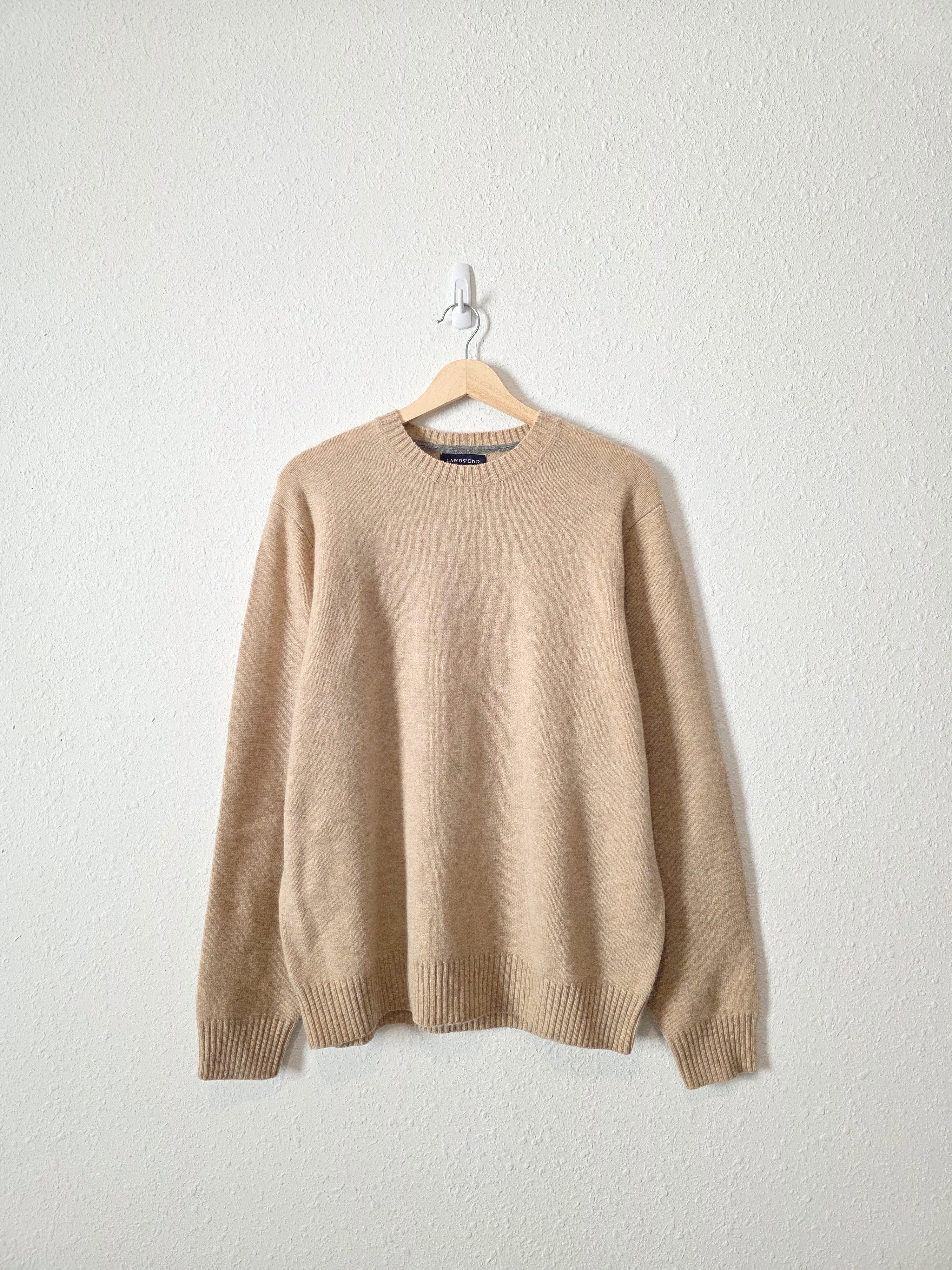 Lands End Lambswool Sweater (M)