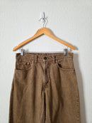 Vintage Levi's Brown Straight Jeans (30)