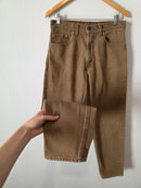 Vintage Levi's Brown Straight Jeans (30)