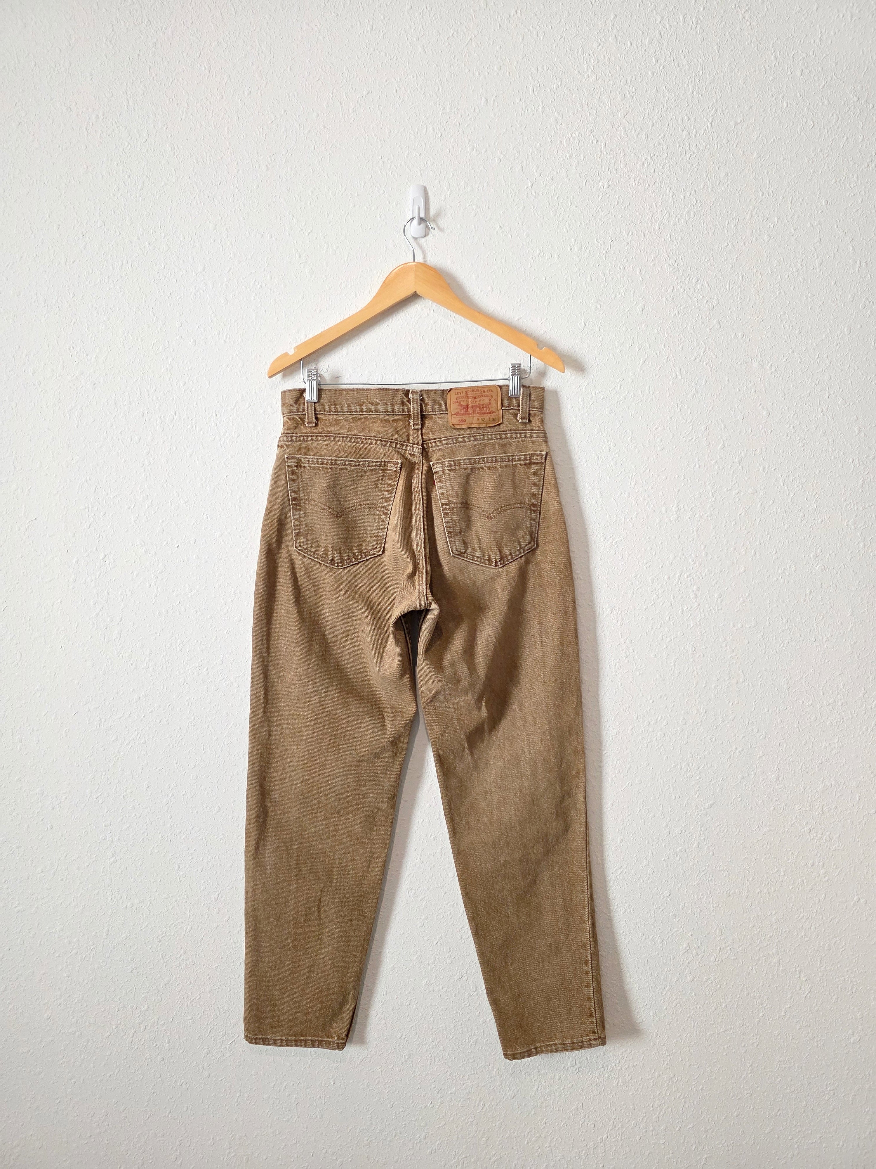 Vintage Levi's Brown Straight Jeans (30)