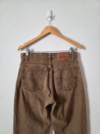 Vintage Levi's Brown Straight Jeans (30)