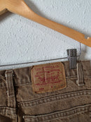 Vintage Levi's Brown Straight Jeans (30)