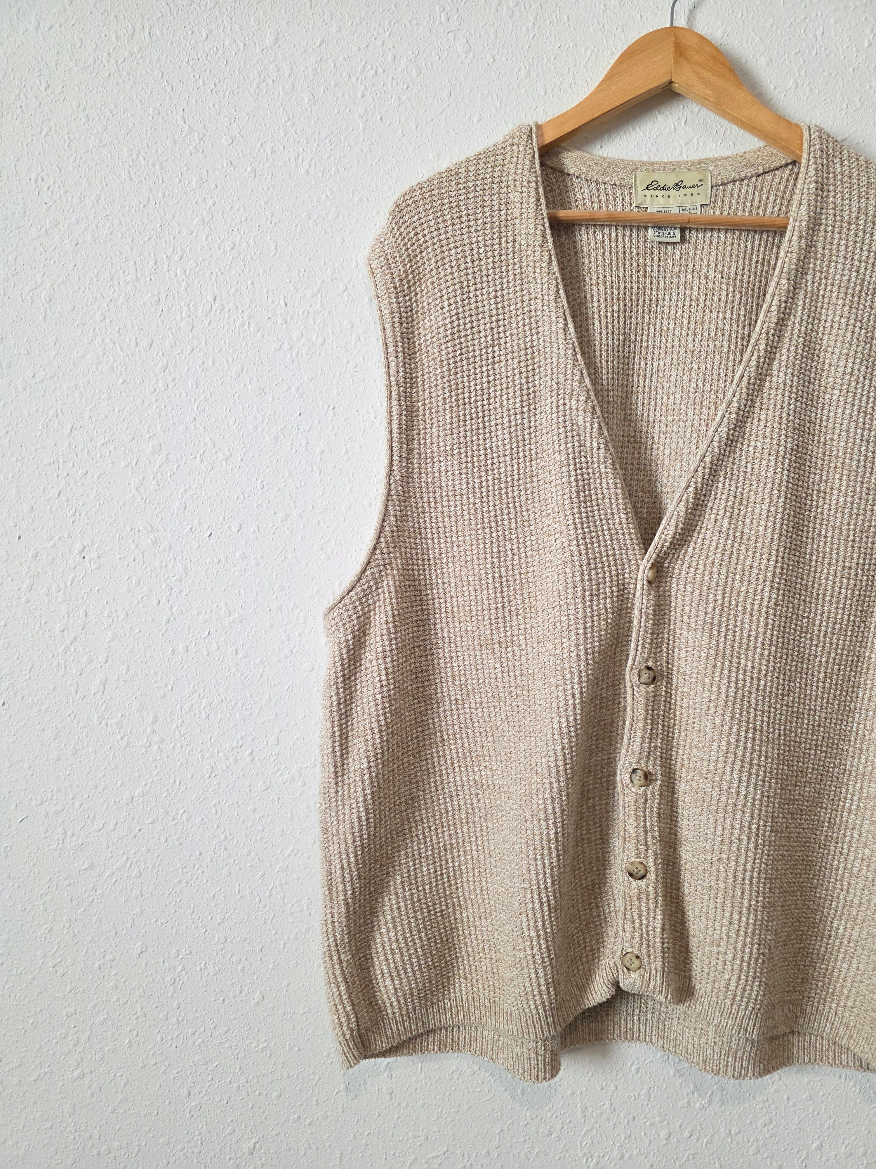 Vintage Eddie Bauer Sweater Vest (L)