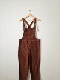 Aerie Corduroy Straight Overalls (S)