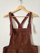 Aerie Corduroy Straight Overalls (S)