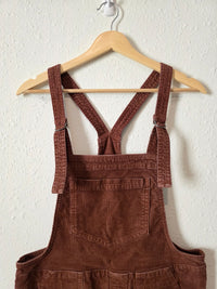 Aerie Corduroy Straight Overalls (S)