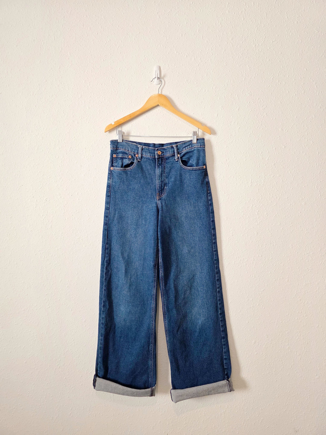 Gap Relaxed Wide Leg Jeans (29/8 tall)