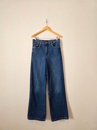 Gap Relaxed Wide Leg Jeans (29/8 tall)