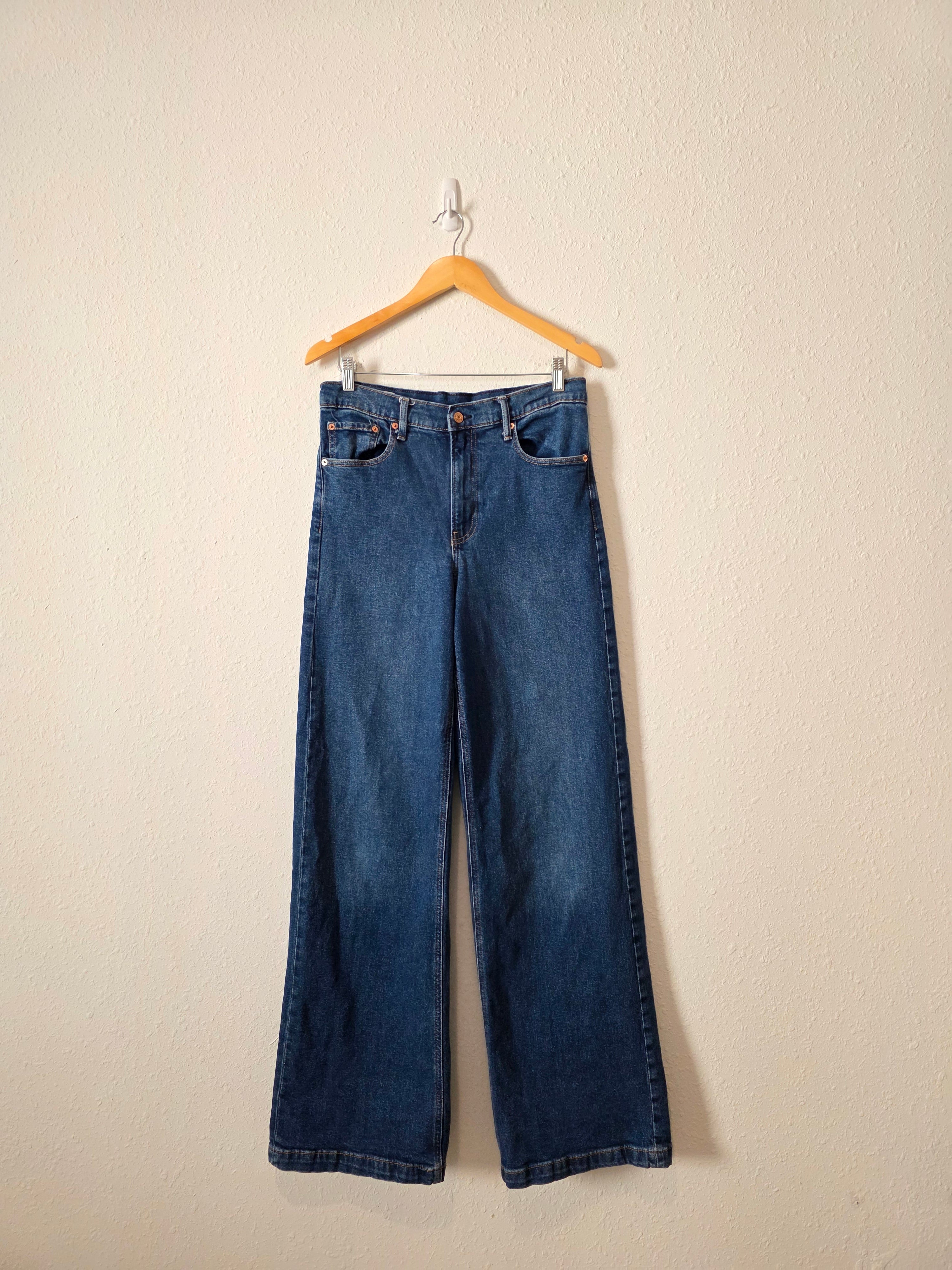 Gap Relaxed Wide Leg Jeans (29/8 tall)