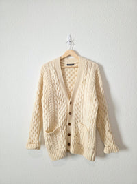Brandy Melville Cable Knit Wool Cardigan (S/M)