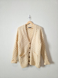 Brandy Melville Cable Knit Wool Cardigan (S/M)