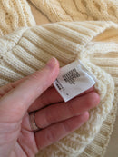 Brandy Melville Cable Knit Wool Cardigan (S/M)
