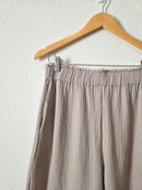 Grade & Gather Gauze Wide Leg Pants (M)