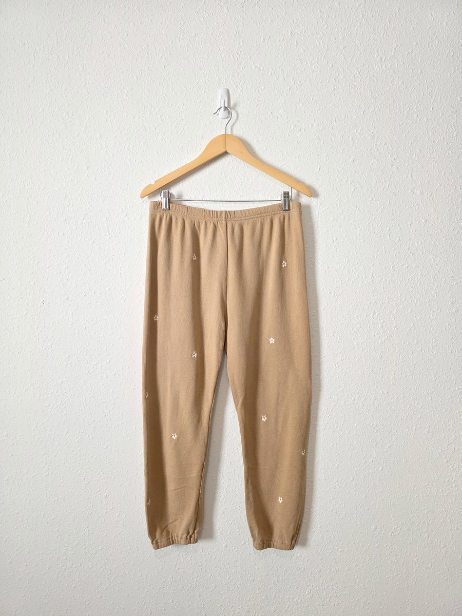 The Great Daisy Embroidered Joggers (M)