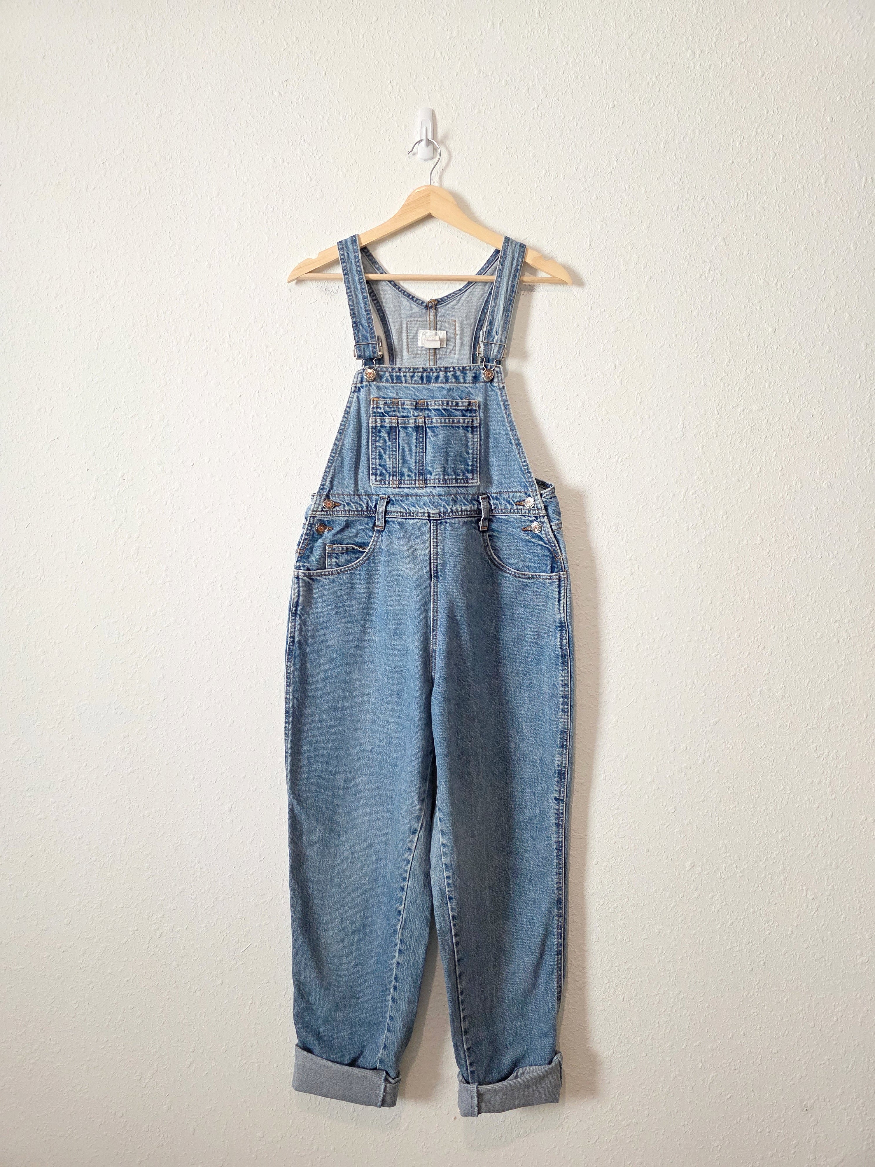 Vintage Denim Straight Overalls (M)