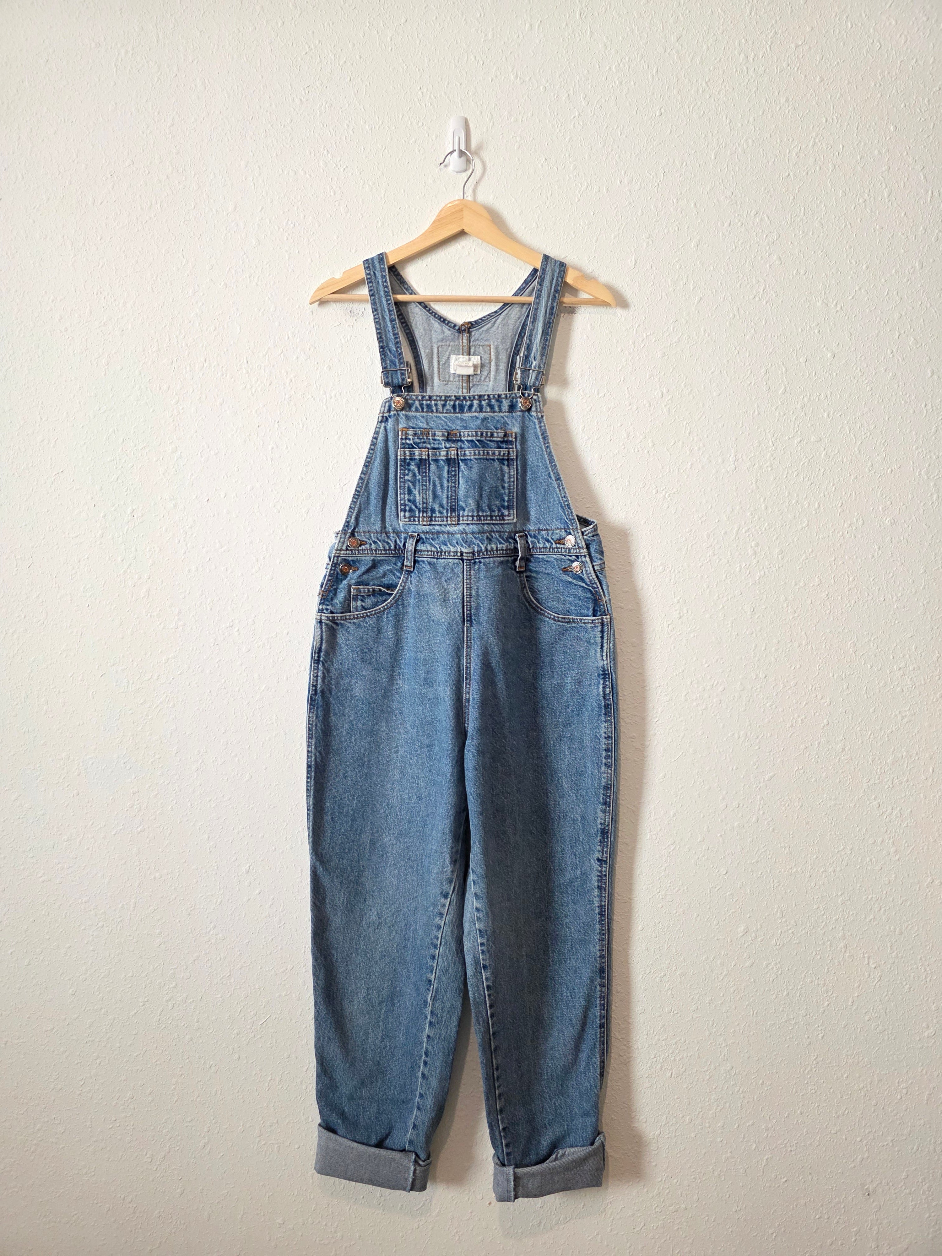 Vintage Denim Straight Overalls (M)