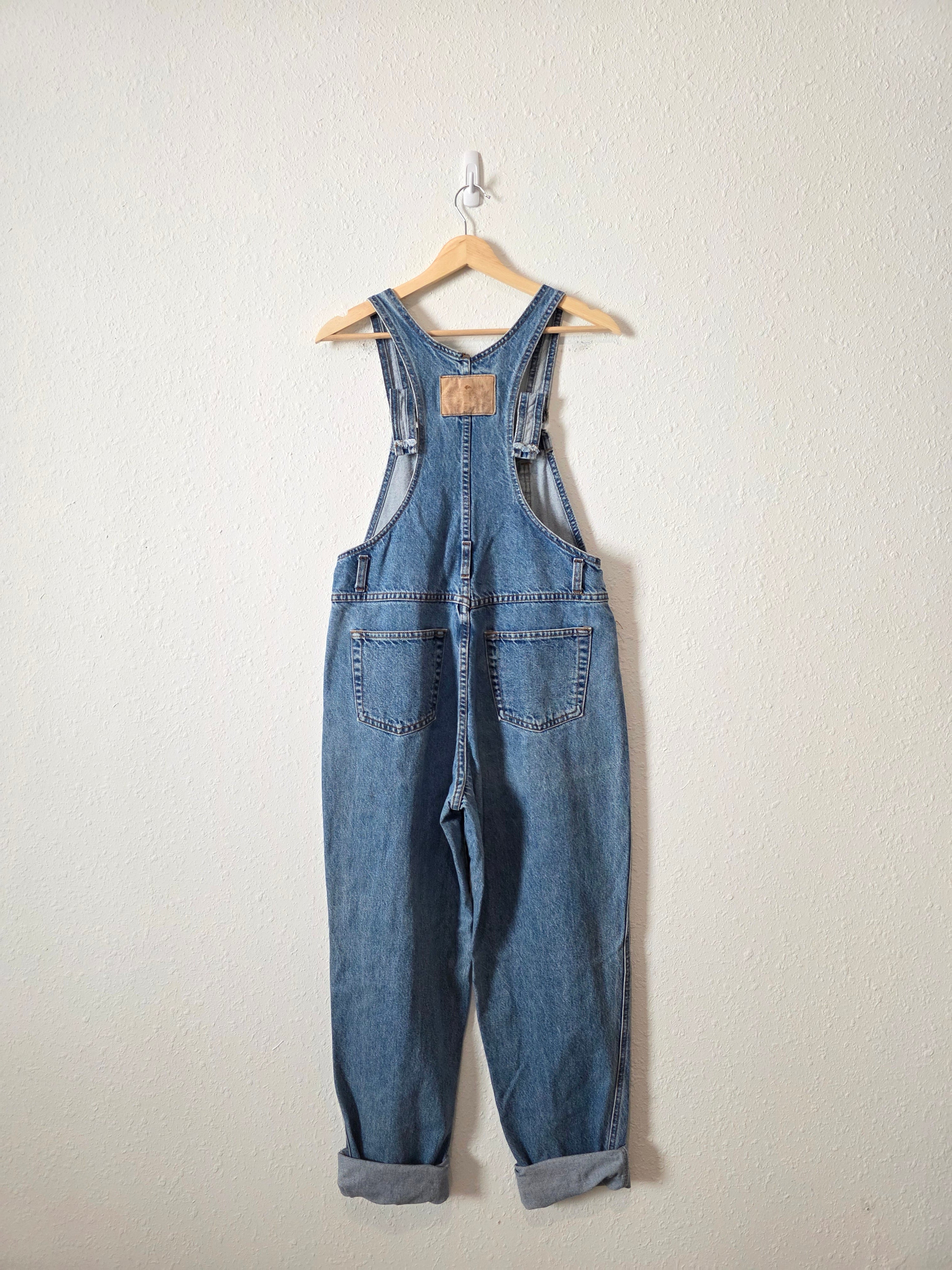 Vintage Denim Straight Overalls (M)