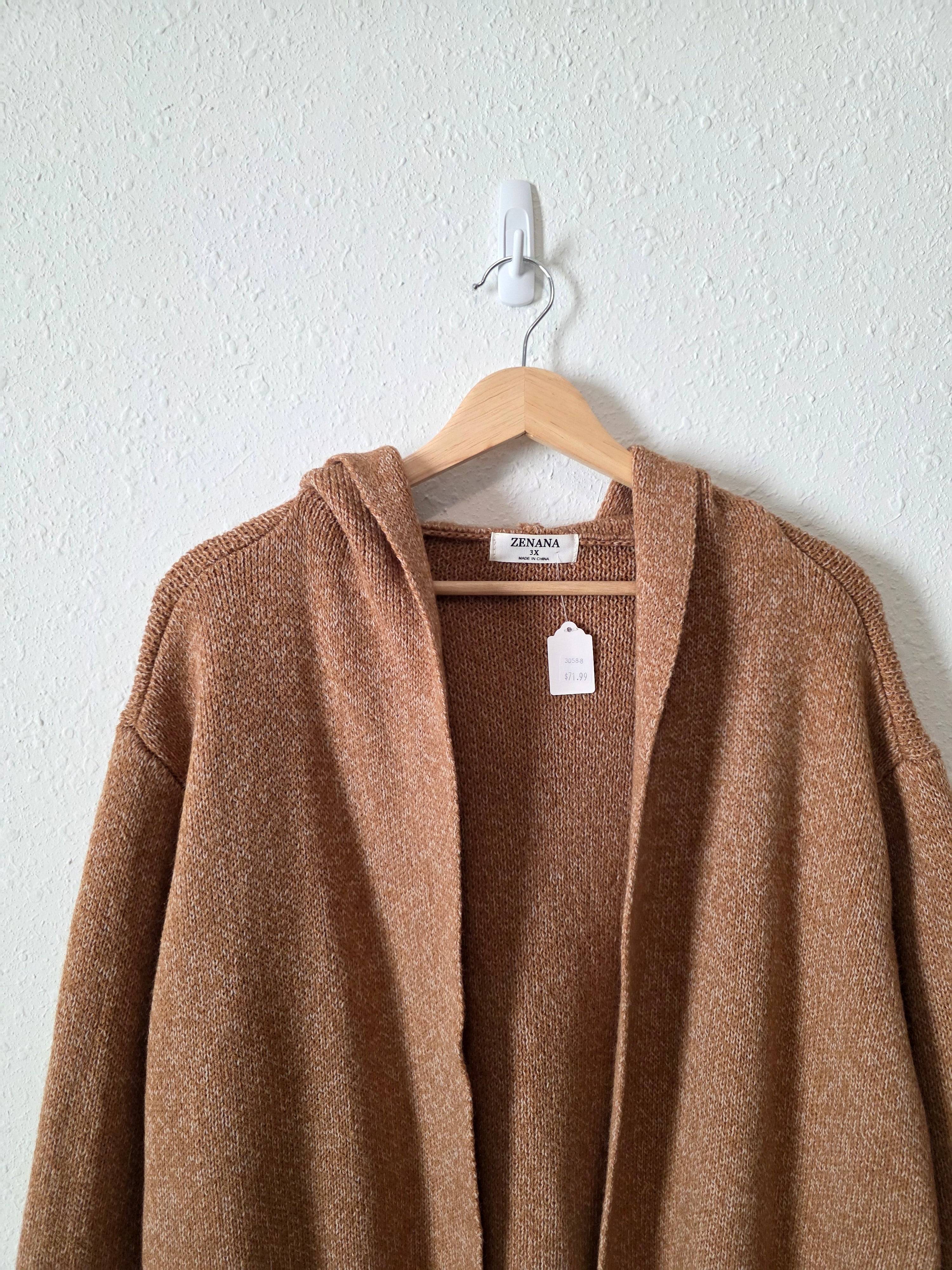 NEW Zenana Open Cardigan Sweater (3X)