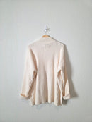 NEW Loft Ribbed Mockneck Sweater (XL)