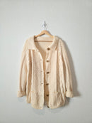 Chunky Fisherman Cardigan Sweater (S-L)