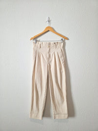 Madewell Ecru Straight Pants (26)