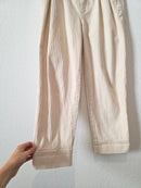 Madewell Ecru Straight Pants (26)