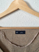 Gap Puff Sleeve Ribbed Sweater (L)