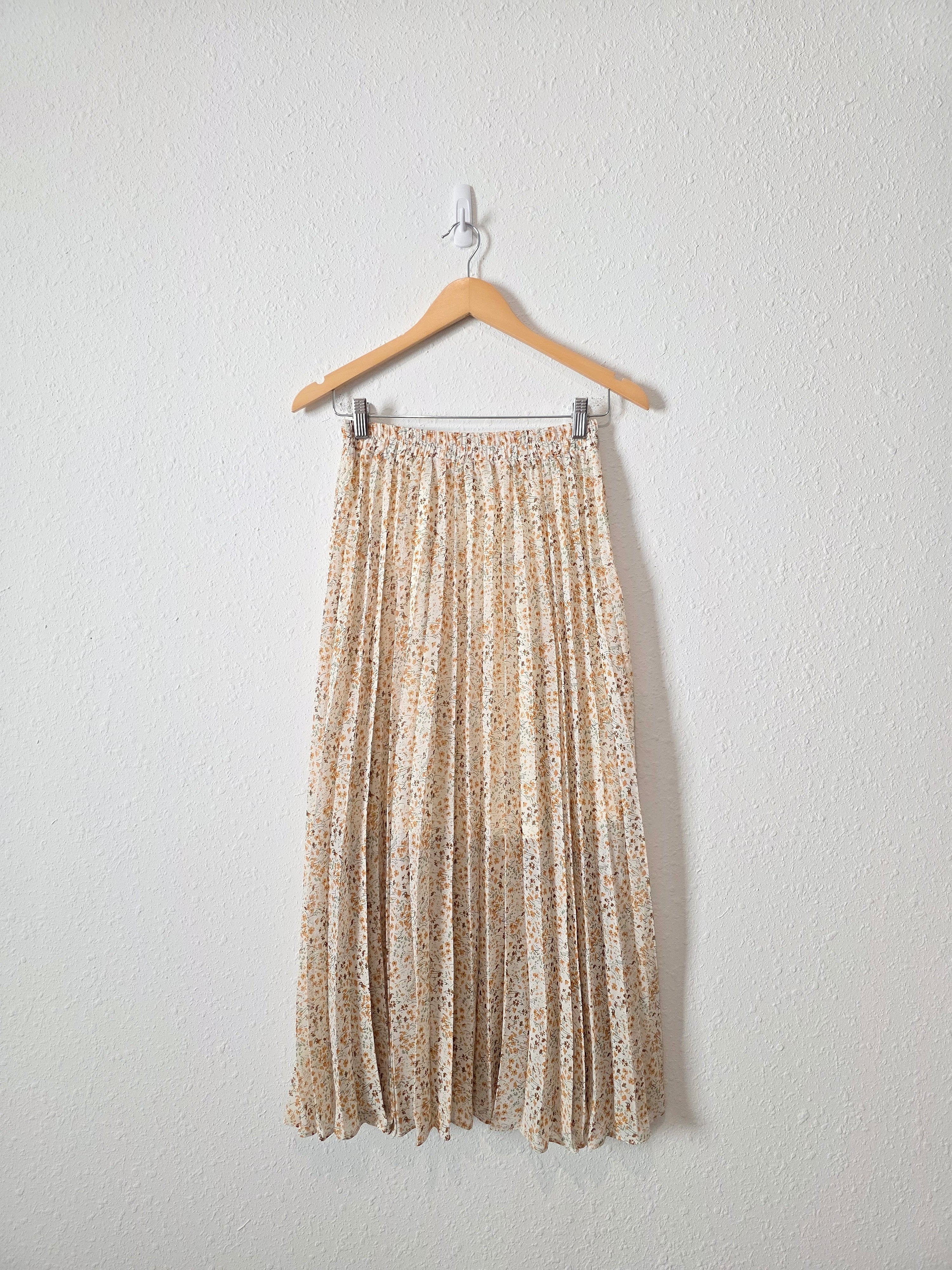 Wishlist Floral Midi Skirt (S)