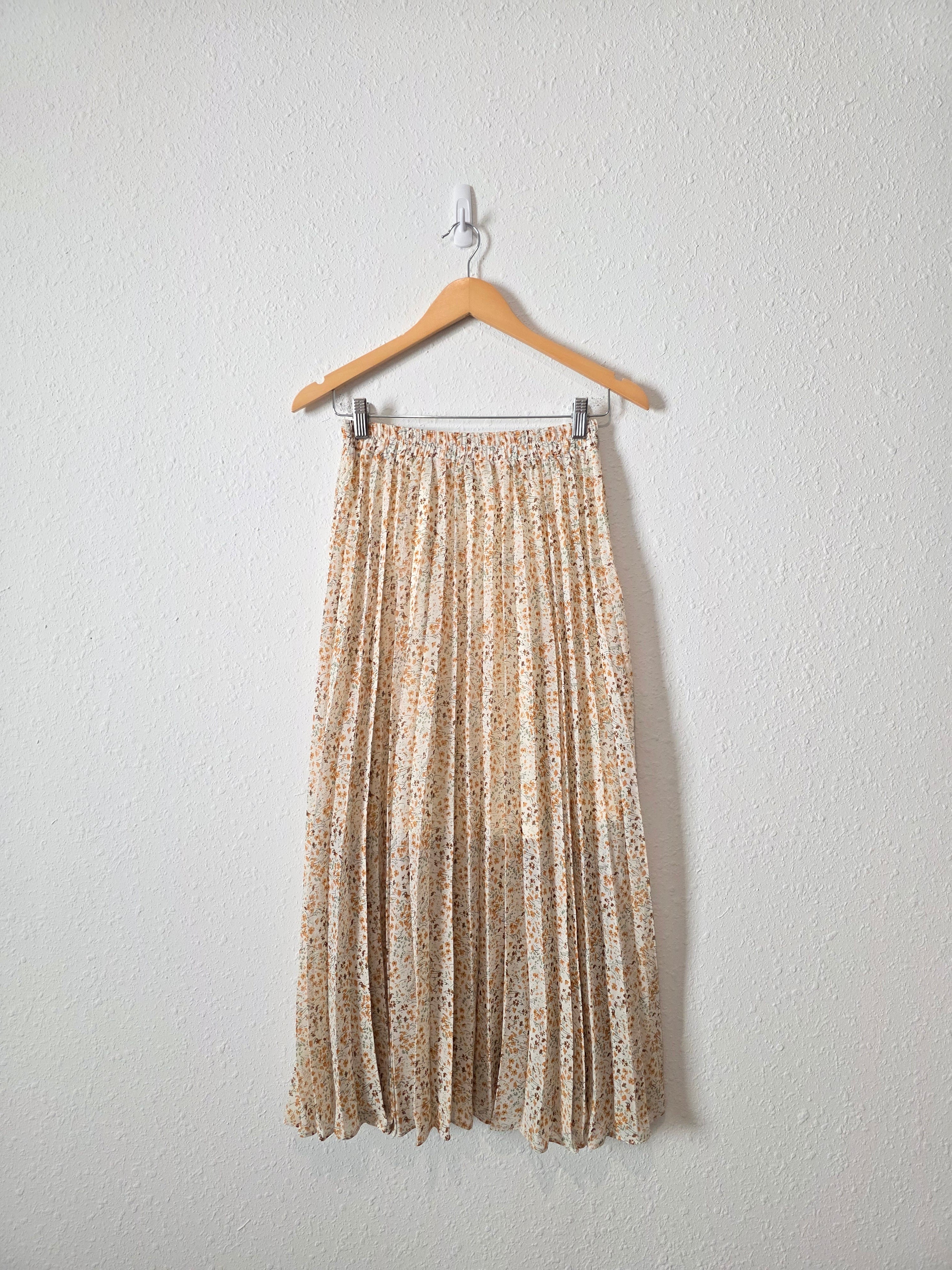 Wishlist Floral Midi Skirt (S)