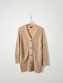 Quince Wool Alpaca Oversized Cardigan (M)