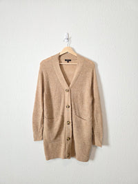 Quince Wool Alpaca Oversized Cardigan (M)