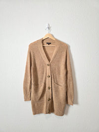 Quince Wool Alpaca Oversized Cardigan (M)
