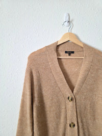 Quince Wool Alpaca Oversized Cardigan (M)