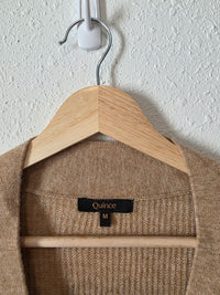 Quince Wool Alpaca Oversized Cardigan (M)