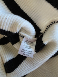 Aemi + Co Striped Quarter Zip (M)