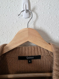 Quince Crewneck Cashmere Sweater (S)