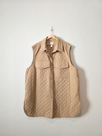 Long Quilted Vest (XXL)
