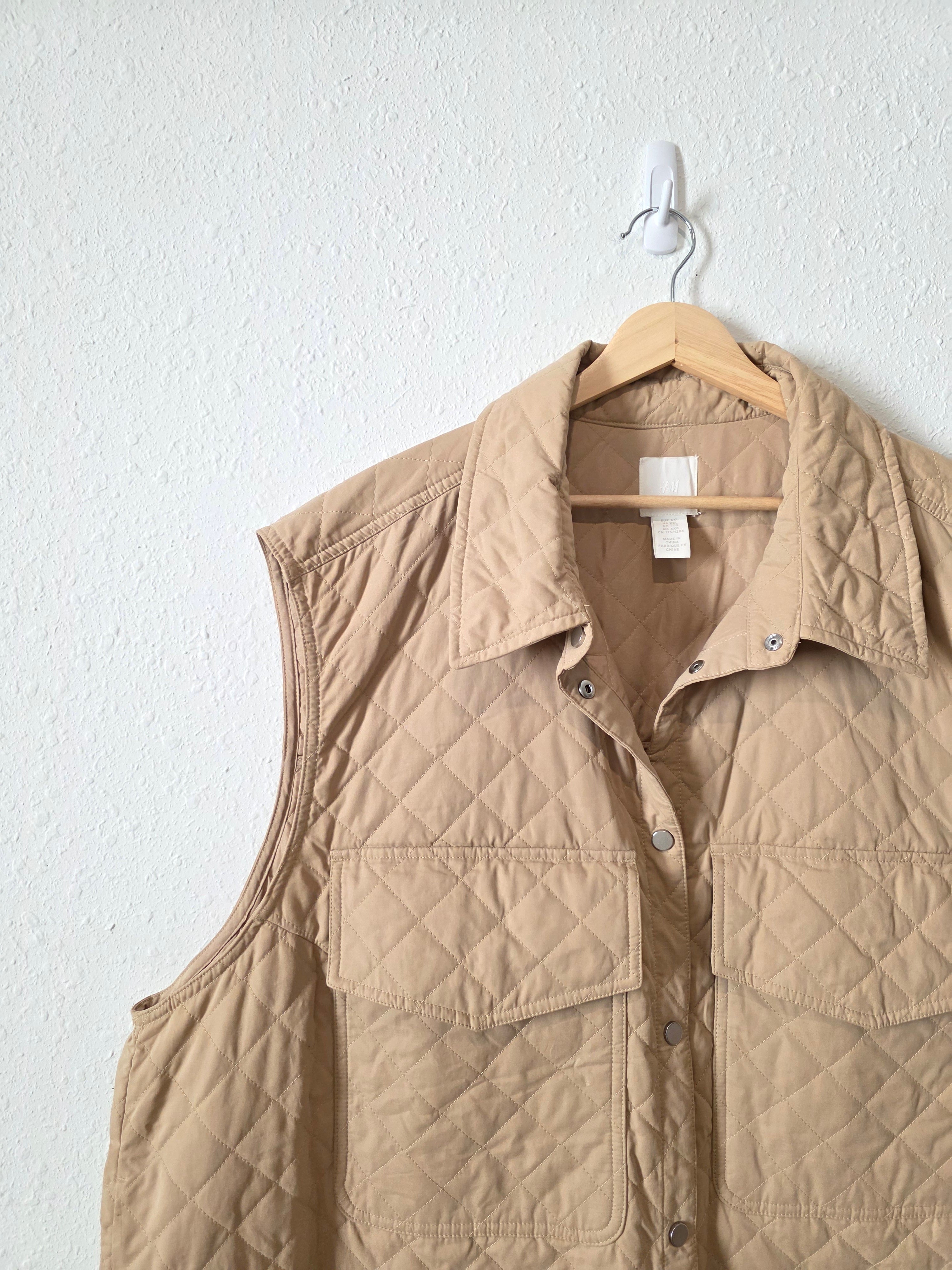 Long Quilted Vest (XXL)