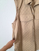 Long Quilted Vest (XXL)