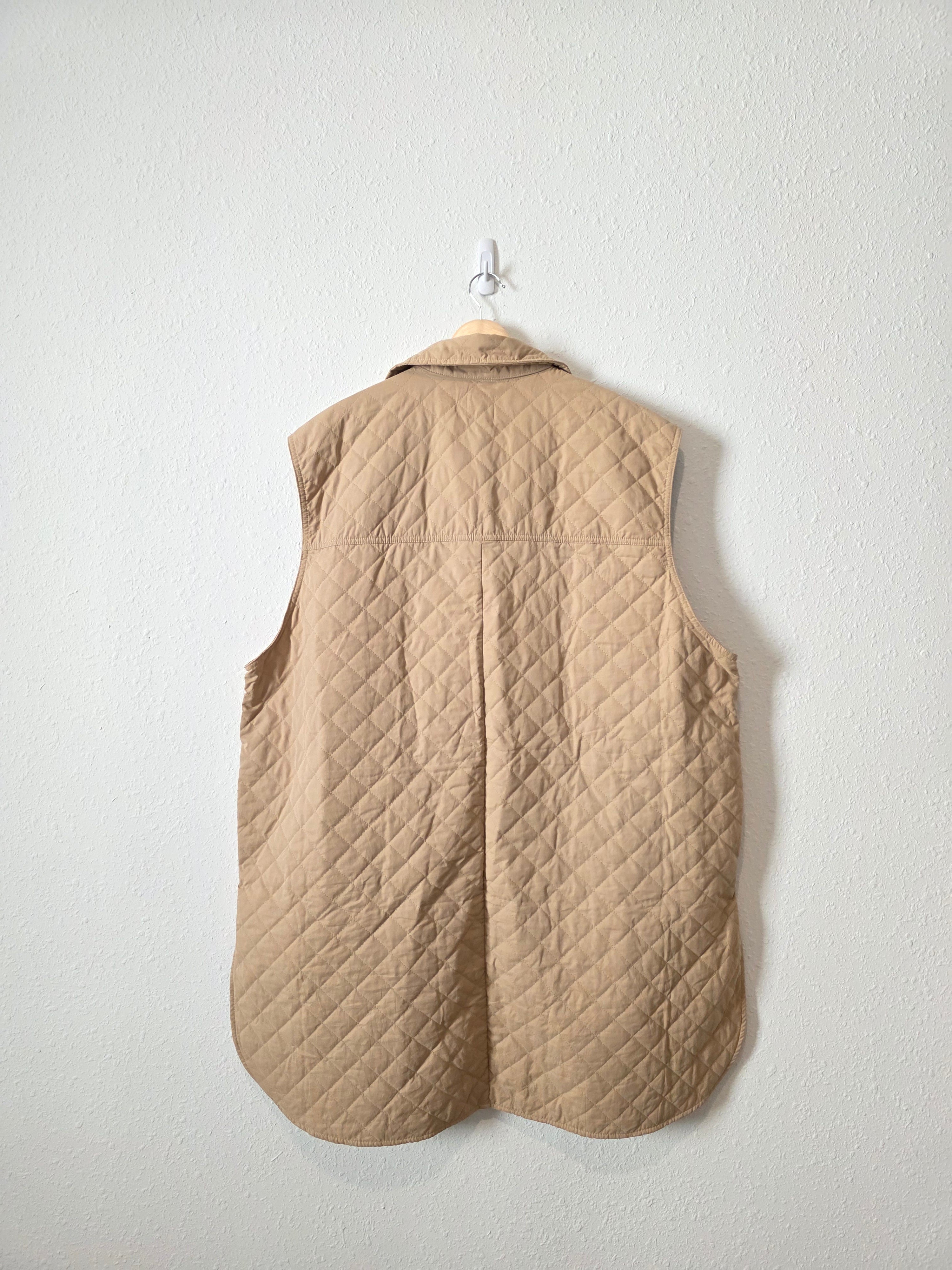 Long Quilted Vest (XXL)