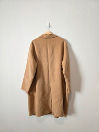 Camel Wool Blend Coat (2X)