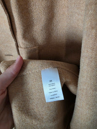 Camel Wool Blend Coat (2X)