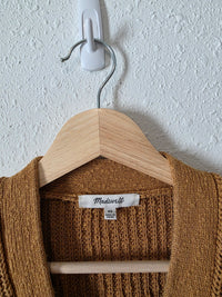 Madewell Chunky Crop Cardigan (XS)