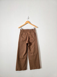 Everlane Brown Wide Leg Pants (4)