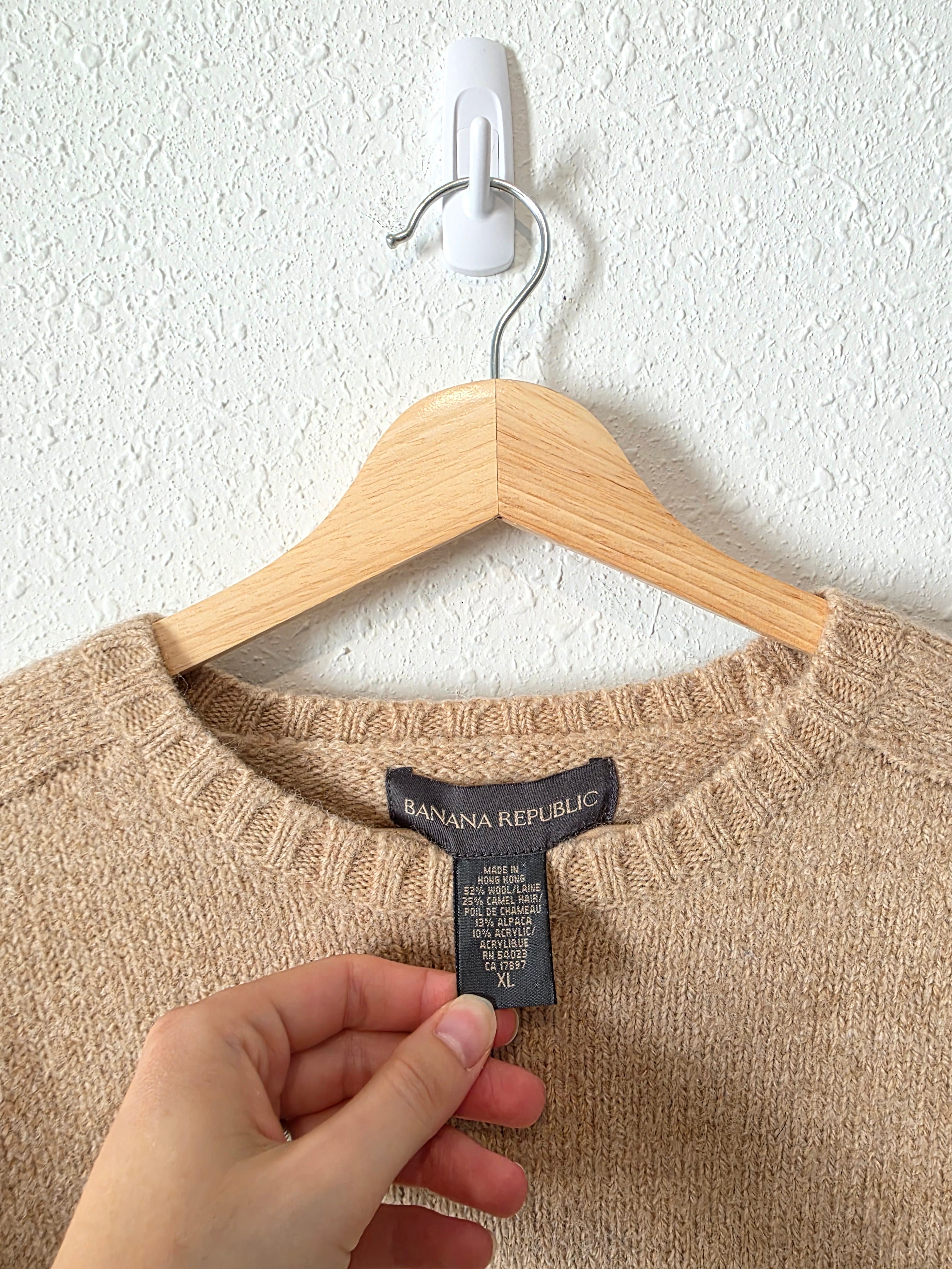 Vintage Banana Republic Wool Sweater (XL)